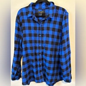 Banana republic men’s flannel button down